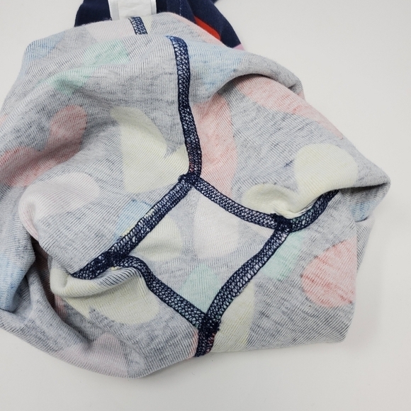 HANNA ANDERSSON TWO PIECE PAJAMA SET SLEEPWEAR BLUE HEARTS YOUTH CHILDREN US 4 - Picture 9 of 13